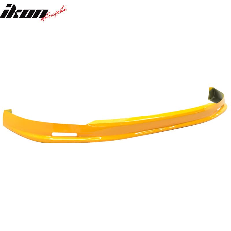 1996-1998 Honda Civic Mugen Style Painted Orange Front Bumper Lip PU