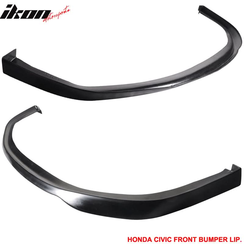 Fits 96-98 Honda Civic 3Dr SIR Front + Rear Bumper Lip Car