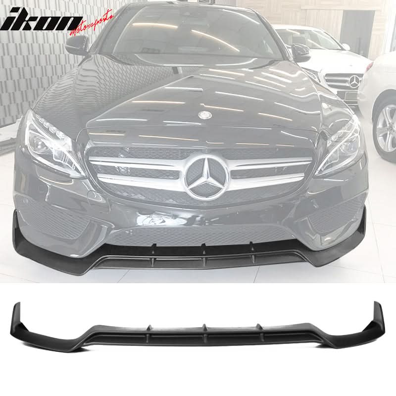 2015-2018 Benz W205 C-Class AMG B Front Lip PP
