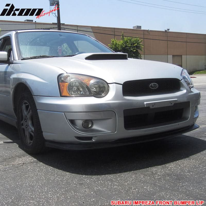 2004-2005 Subaru Impreza STI Front Bumper Lip Spoiler PP
