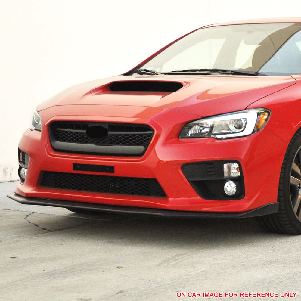 2015-2017 Subaru WRX STI V-Limited Style Front Bumper Lip Spoiler PP