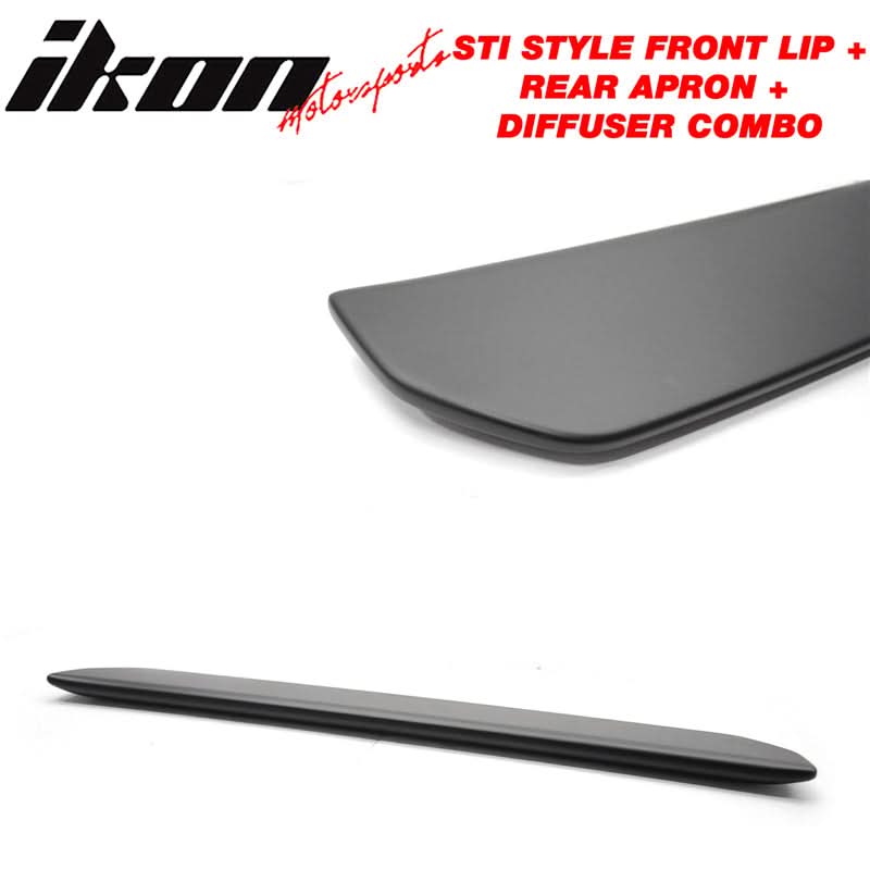 2015-2017 Subaru WRX STI Front Lip + Rear Aprons + Rear Diffuser