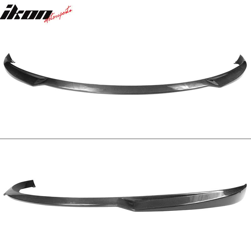 2012-2016 Tesla Model S IKON Style Front Bumper Lip Carbon Fiber
