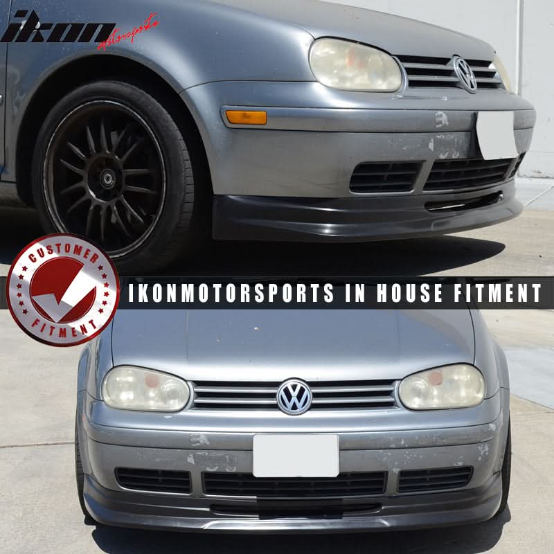 1999-2004 Volkswagen VW Golf MK4 Mkiv P1 Front Bumper Lip Spoiler PU