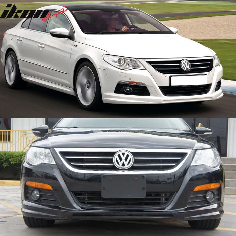 2008-2012 VW CC 4Dr Sedan Front Bumper Lip Spoiler Splitter PU