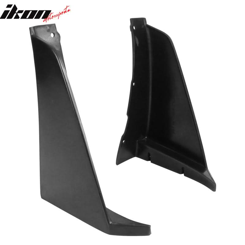 2013-2016 Subaru BRZ Unpainted Front Bumper Lip Winglets 2PC PU