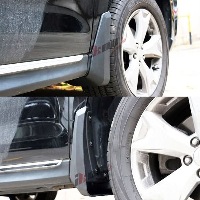 2006-2011 Honda Civic Sedan Fender Mud Guards Splash Flaps PU 4PC