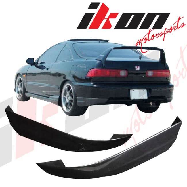 Fits 94-97 Acuraintegra 2Dr Coupe CONCEPT Front + Rear Bumper Lip PU