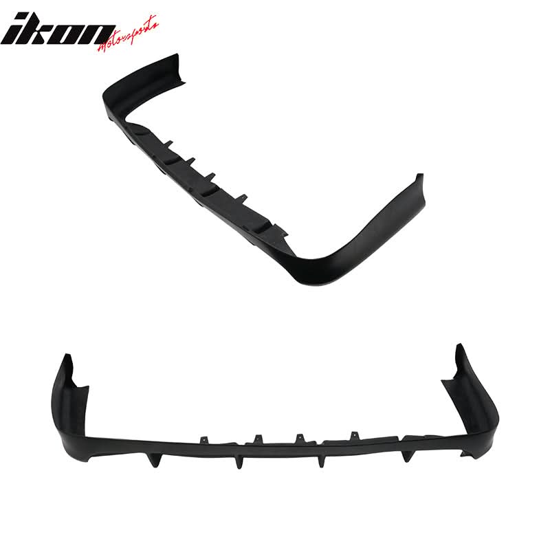 2007-2011 Toyota Camry Ikon Aero Style 4Fin Rear Bumper Diffuser Lip
