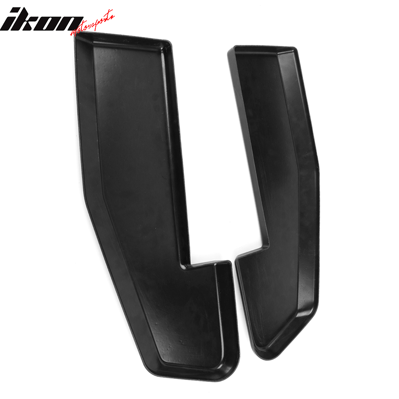 2015-2017 Ford Mustang V1 Style 2PCS Rear Bumper Lip Splitter Guard PP