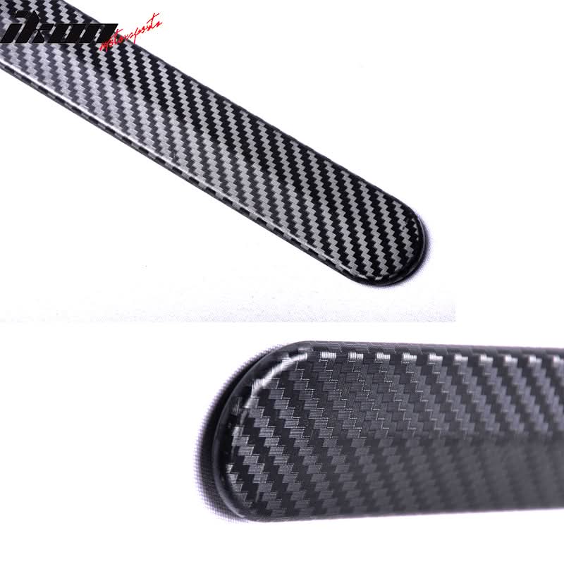 1996-2000 Honda Civic 2Dr 3Dr Side Door Molding Carbon 3D Look ABS