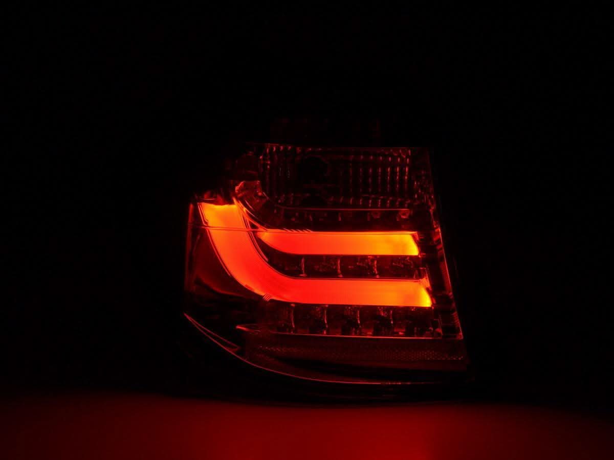 BMW 1-Series E81 3/5 Door Red LED Taillights Set (2007-2011)