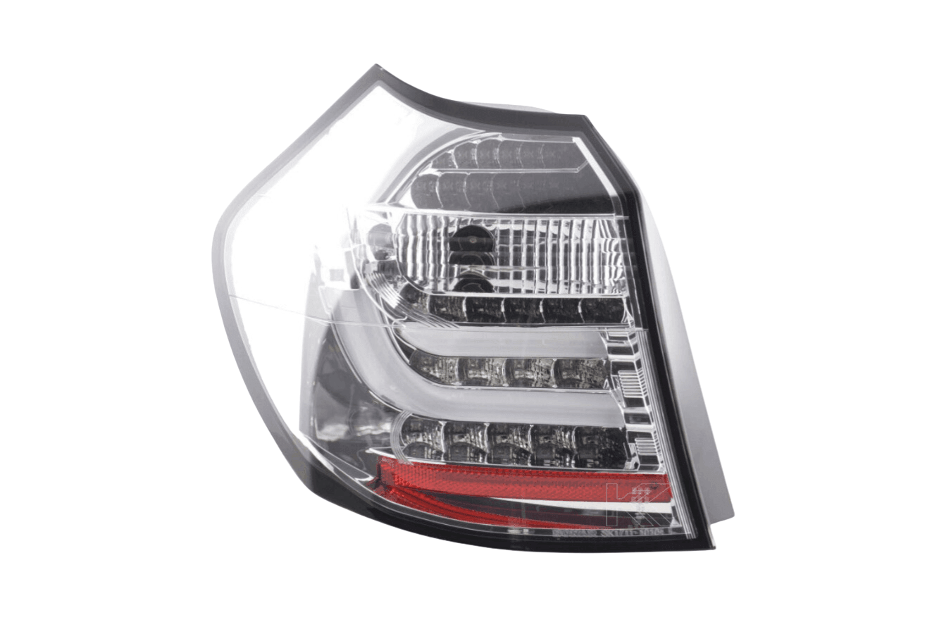 BMW 1-series E81 Coupe Chrome Clear LED Taillights Set (2007-2011)