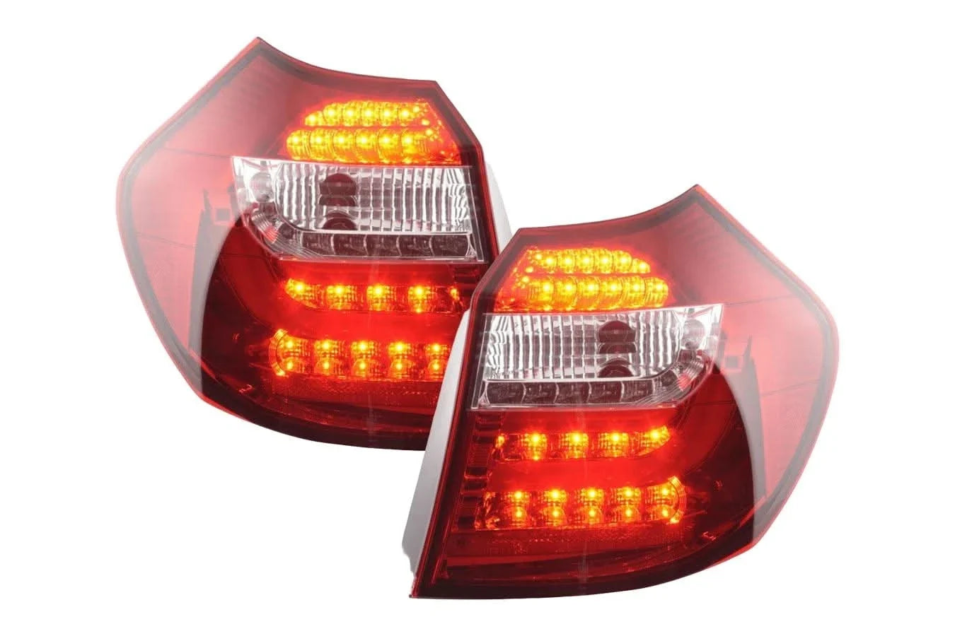 BMW 1 Series E87 / E81 3/5-Door Red LED Taillights (2004-2006)