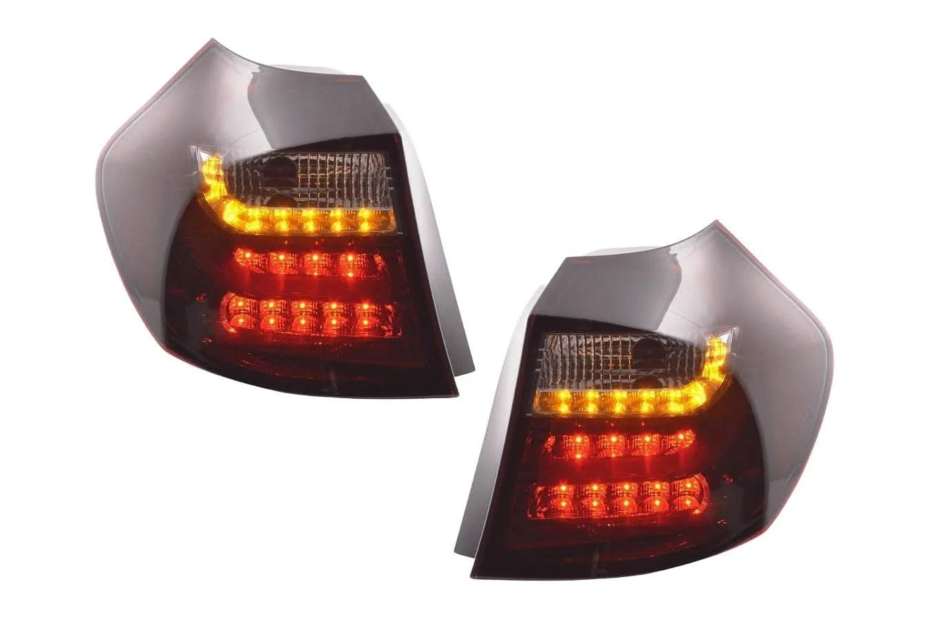 BMW 1 Series E87/E81 - 3/5-Door Red/Smoked LED Taillights (2004-2007)