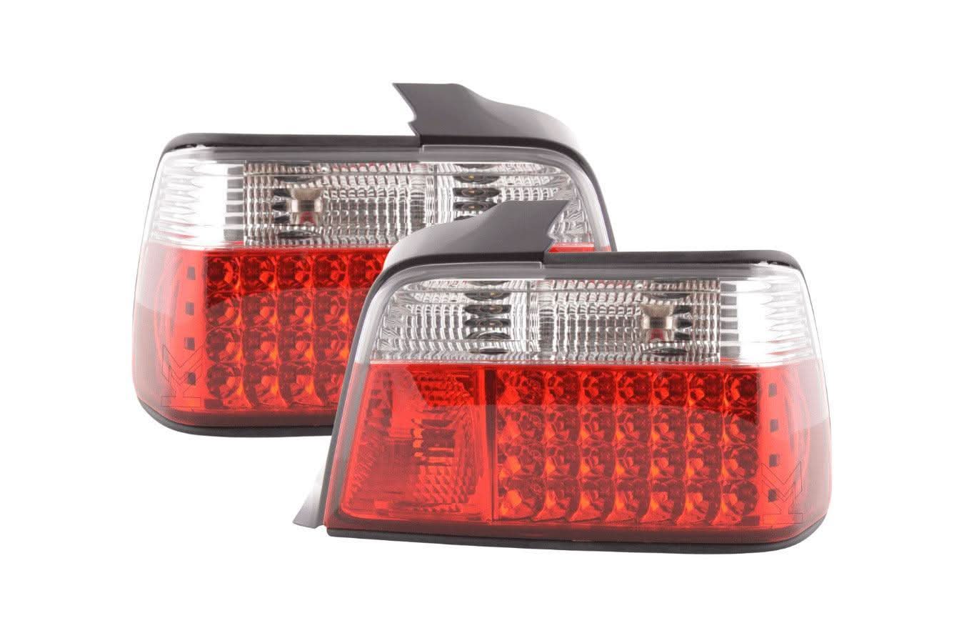 BMW 3-series E36 Sedan Red LED Taillights Set (1991-1998)