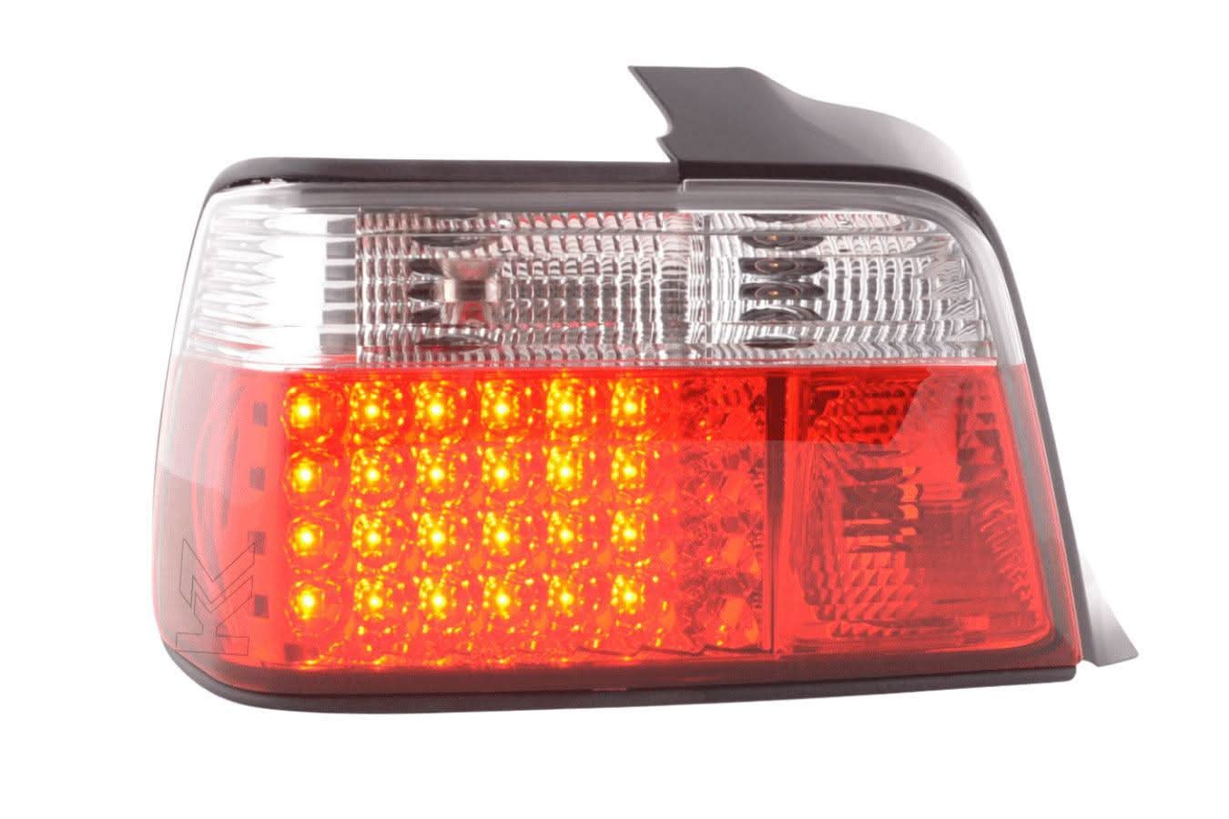 BMW 3-series E36 Sedan Red LED Taillights Set (1991-1998)