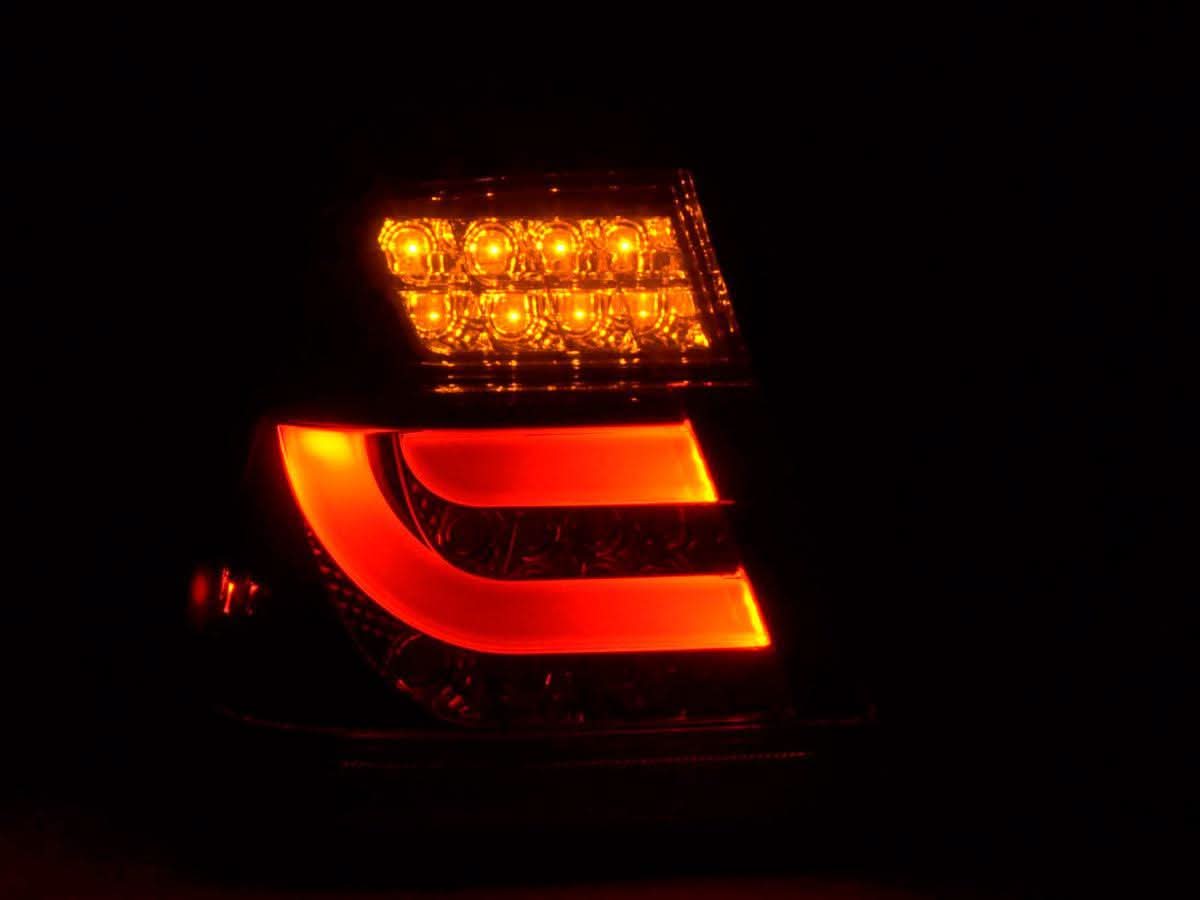 BMW 3-series E46 Sedan Chrome/Smoked LED LightBar Taillights Set- Facelift (2002-2005)