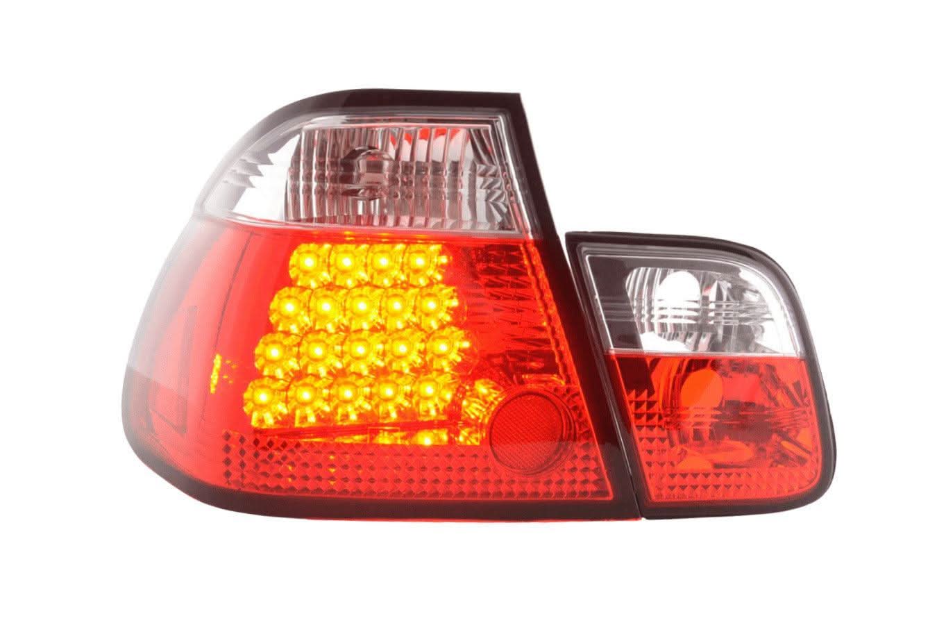 BMW 3-series E46 Sedan Red Altezza Style Taillights Set- Pre-Facelift (1998-2001)