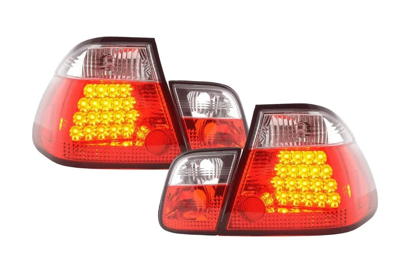 BMW 3-series E46 Sedan Red Altezza Style Taillights Set- Pre-Facelift (1998-2001)