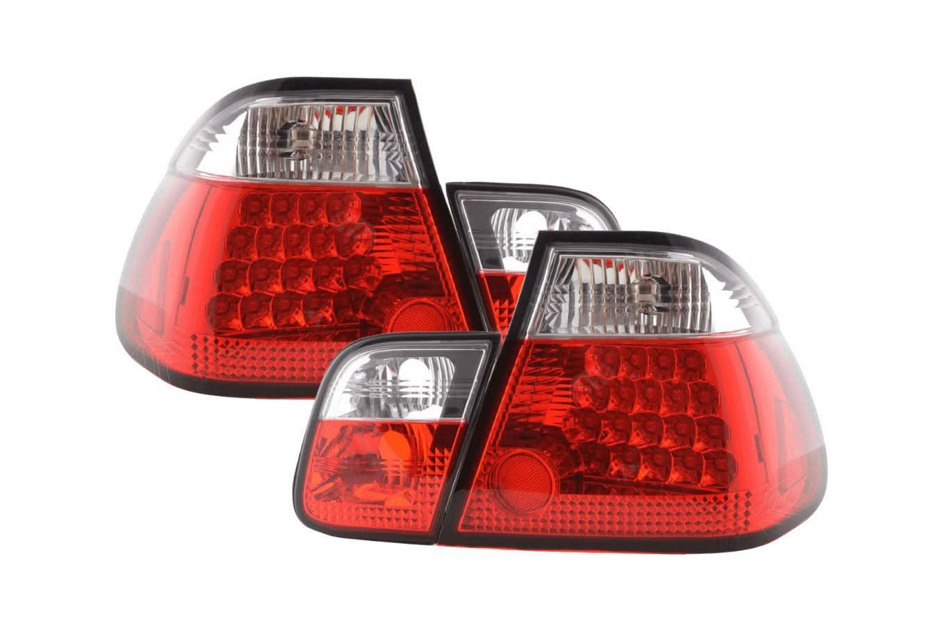 BMW 3-series E46 Sedan Red Altezza Style Taillights Set- Pre-Facelift (1998-2001)