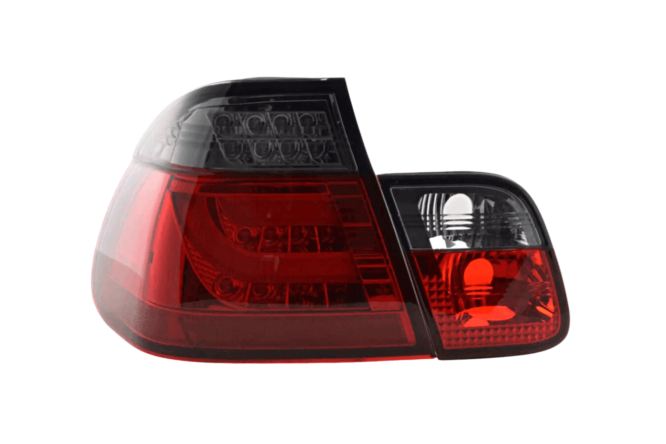 BMW 3-series E46 Sedan Red Smoke LED LightBar Taillights Set (2002-2005)