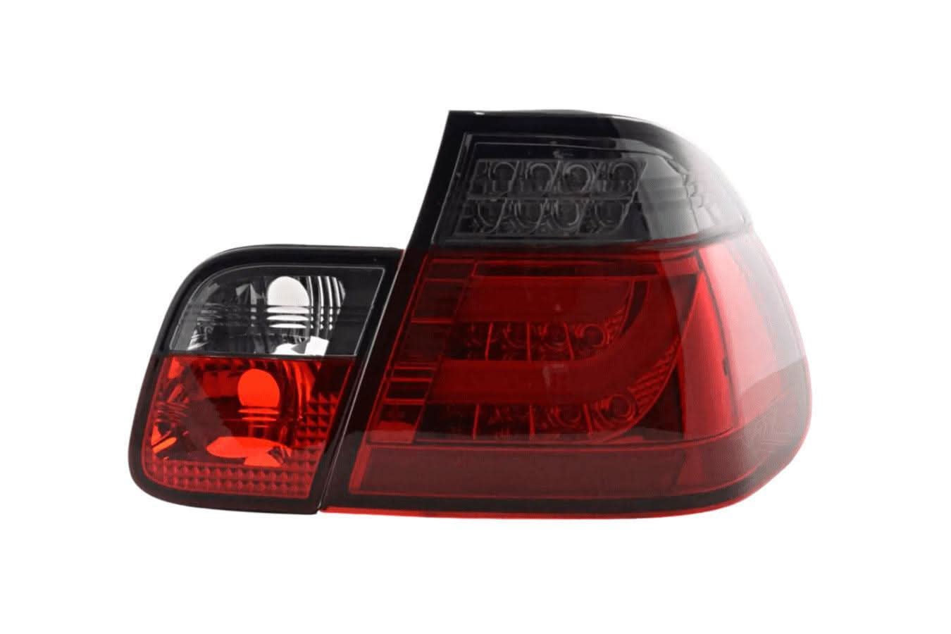 BMW 3-series E46 Sedan Red Smoke LED LightBar Taillights Set (2002-2005)