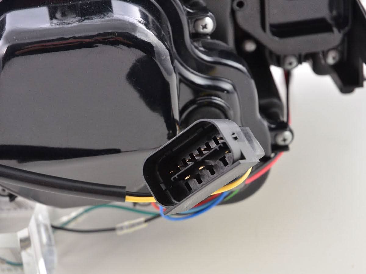 BMW 3 Series E90 /E91 Chrome LED U BAR Headlights (2005 - 2012)