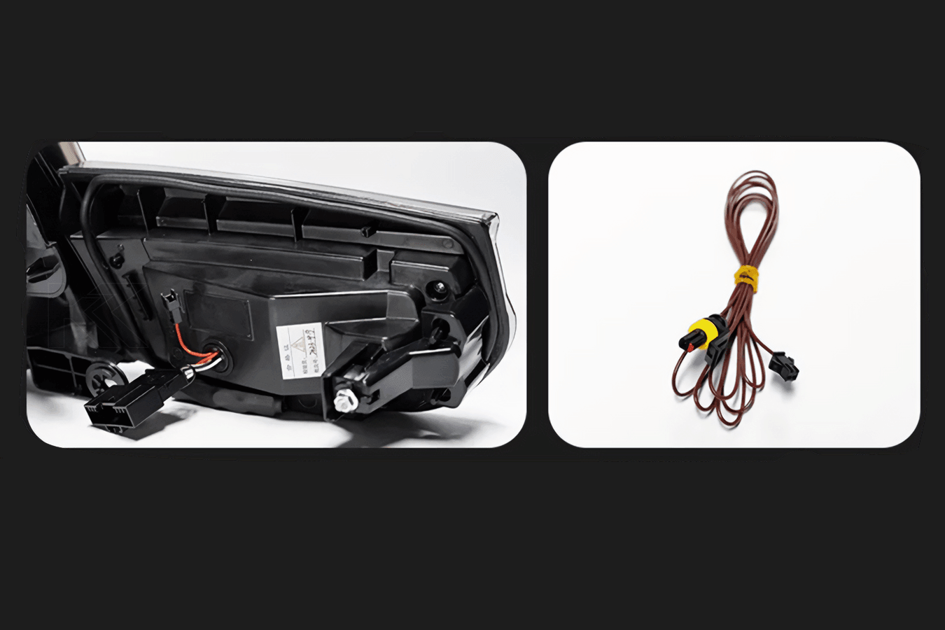 BMW 3 Series F30 F35 F80 "Modern Black Line" LED Tail Light Upgrade (2012-2019)