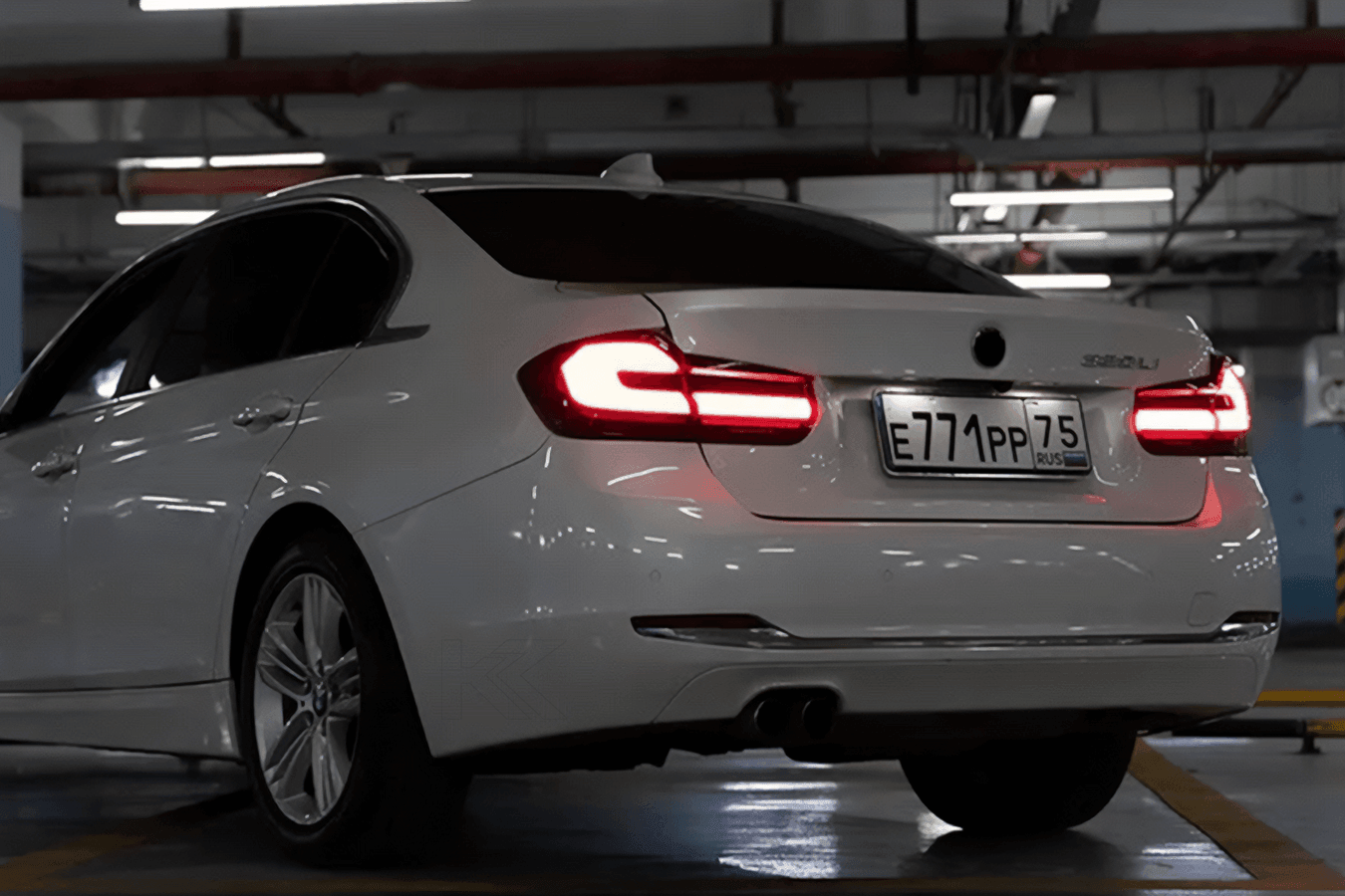 BMW 3 Series F30 F35 F80 "Modern Black Line" LED Tail Light Upgrade (2012-2019)