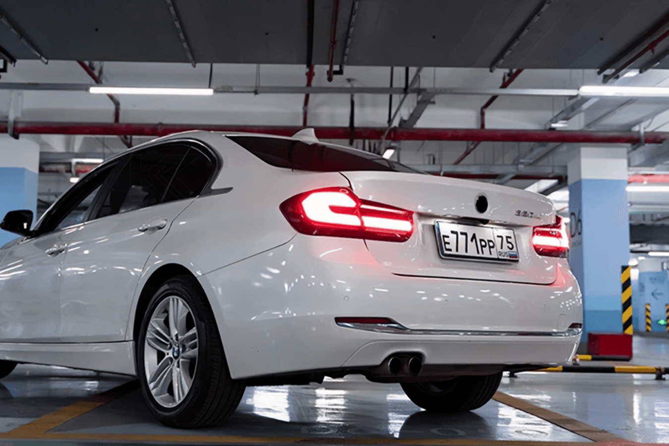 BMW 3 Series F30 F35 F80 "Modern Black Line" LED Tail Light Upgrade (2012-2019)