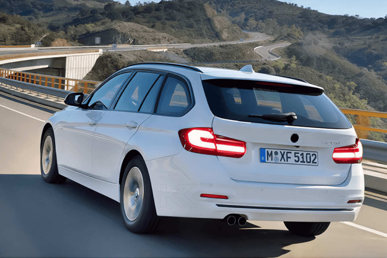 BMW 3 Series F31 Modern Black Line LED Tail Light Upgrade (2012-2019)