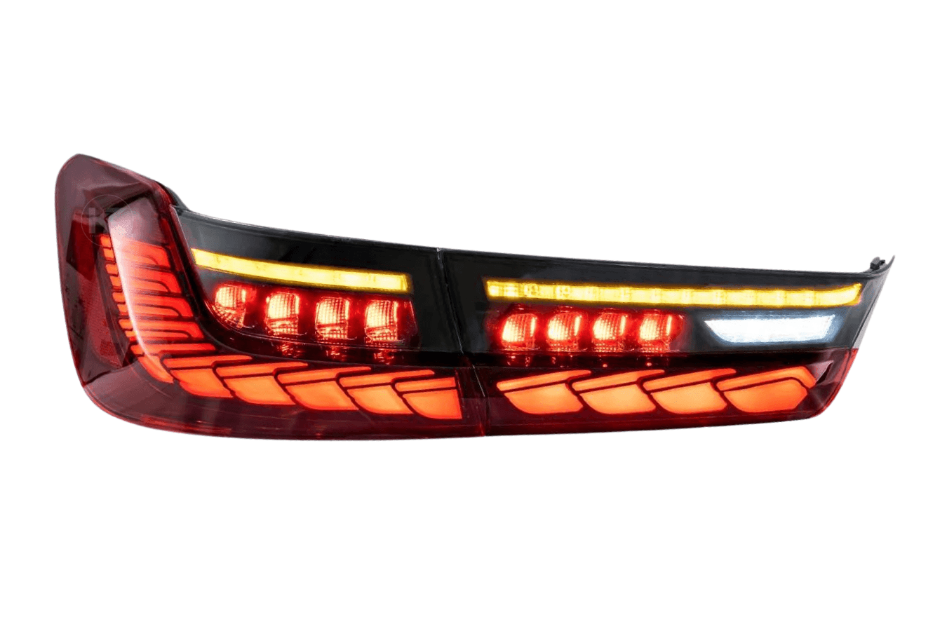 BMW 3-Series G20/G28/G80 Dragon Scale Style Tail Lights (2019 - 2024)