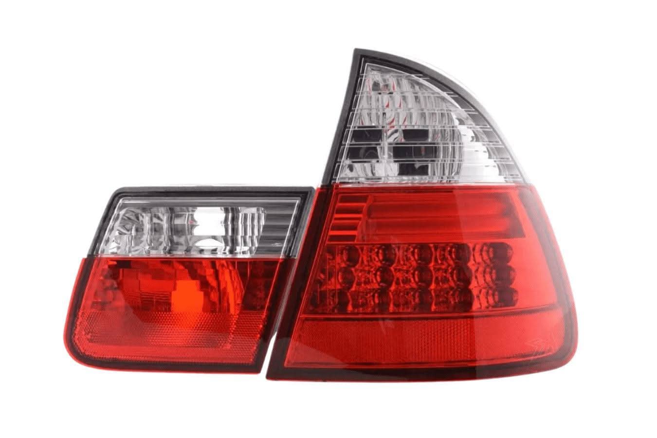 BMW 3 Series Wagon/Touring Red LED Taillights Set E46 (1998-2005)