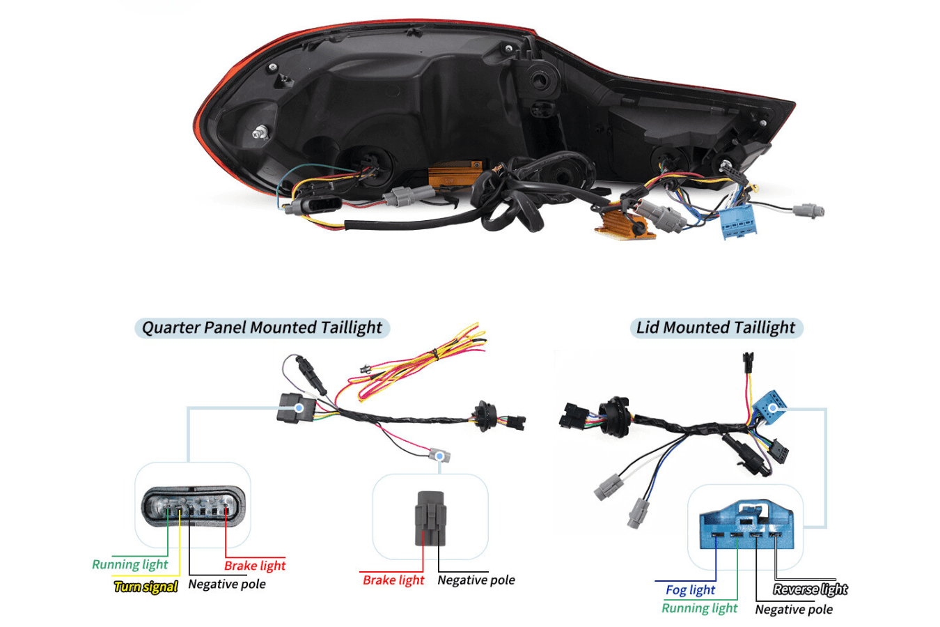 BMW 4-Series M4 F82 F83 F32 F36/F33 OLED Dynamic -GTS Style- Tail Lights (2014-2020)