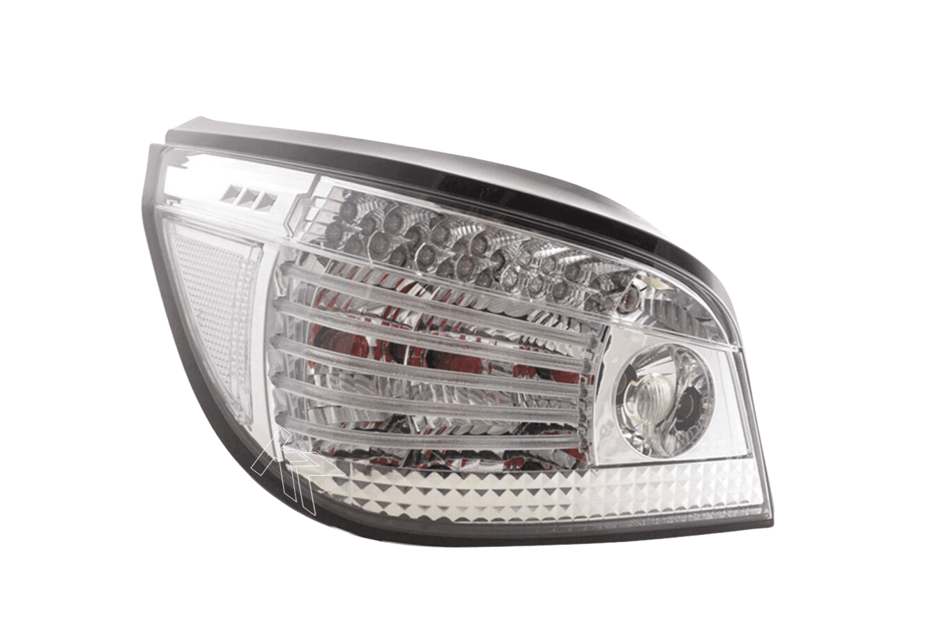 BMW 5-series E60 Sedan Chrome Clear LED Taillights Set (2004-2007)