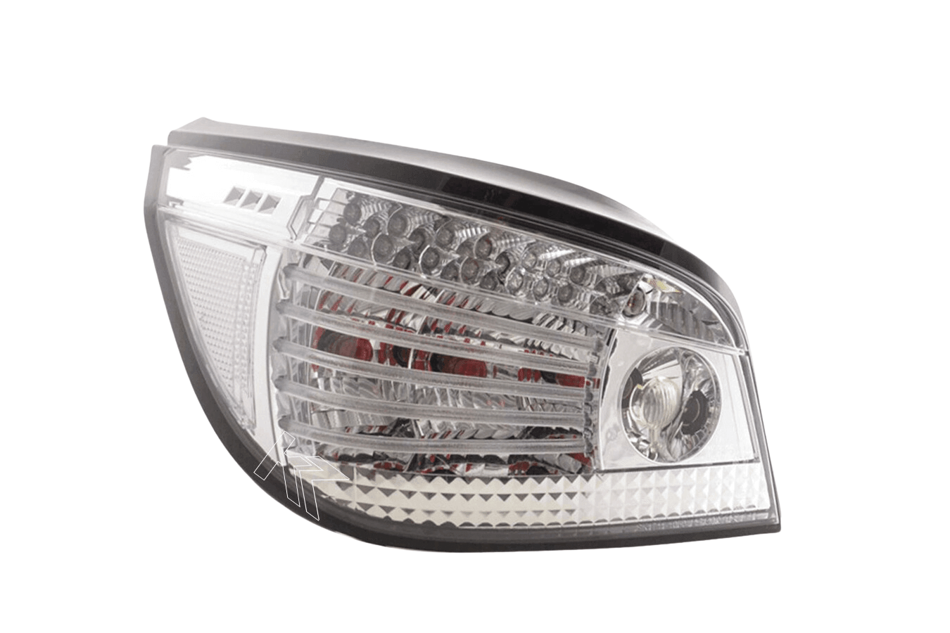 BMW 5-series E60 Sedan Chrome Clear LED Taillights Set (2007-2009)
