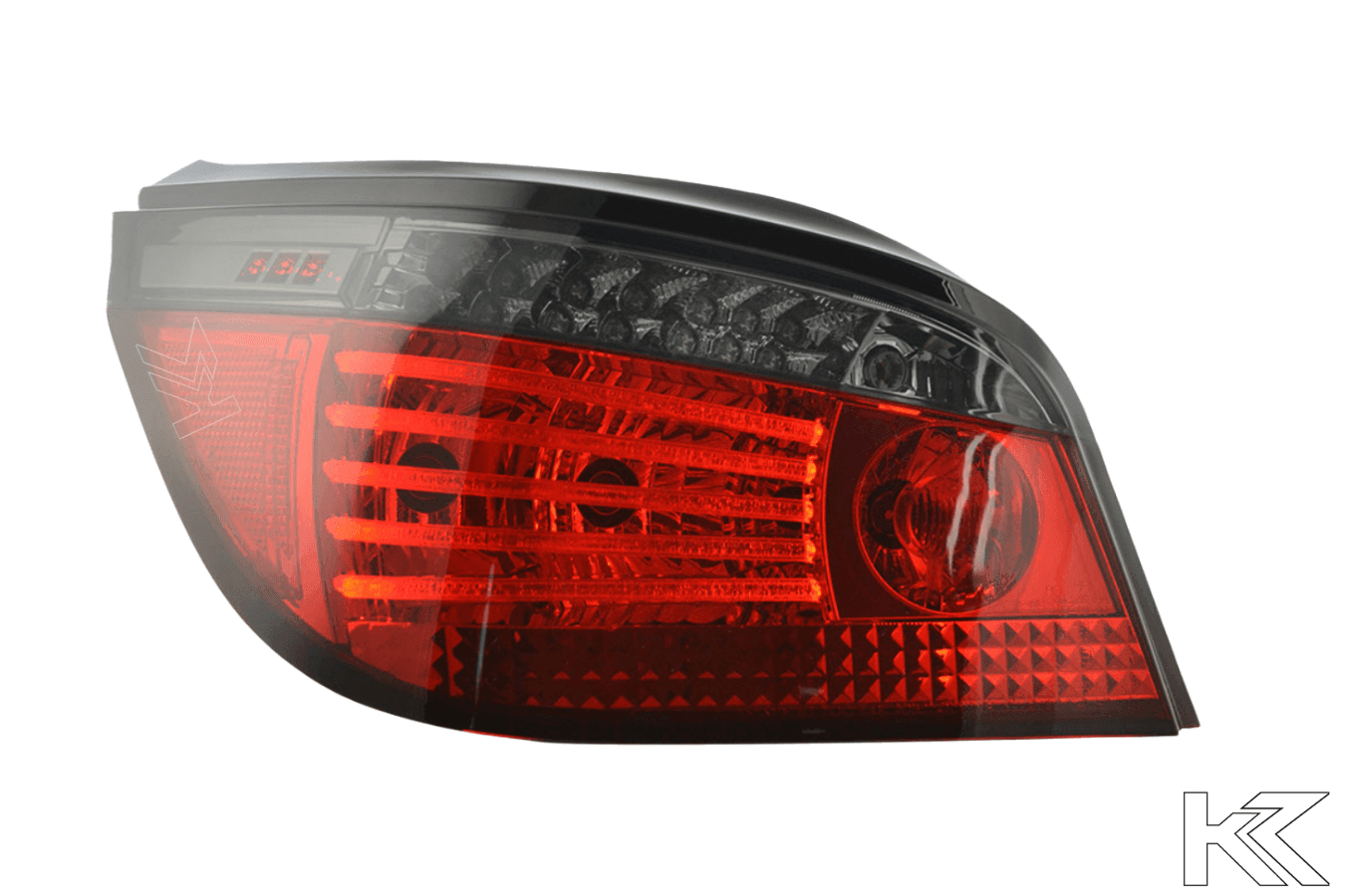 BMW 5-series E60 Sedan Red Smoked LED Taillights Set (2008-2009)
