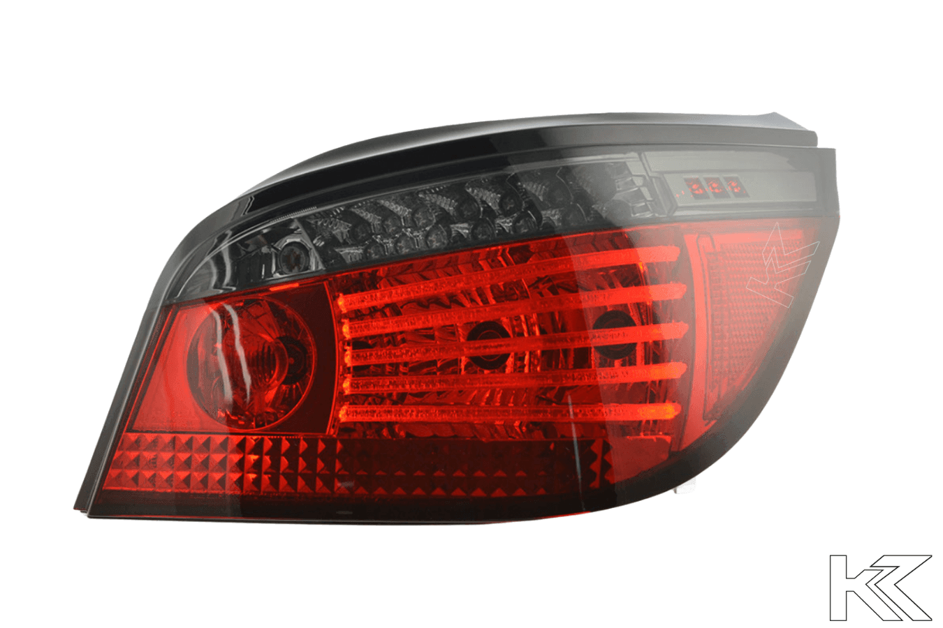 BMW 5-series E60 Sedan Red Smoked LED Taillights Set (2008-2009)