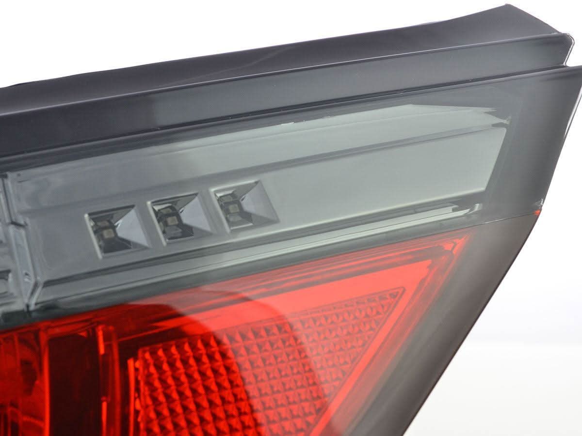 BMW 5-series E60 Sedan Red Smoked LED Taillights Set (2008-2009)