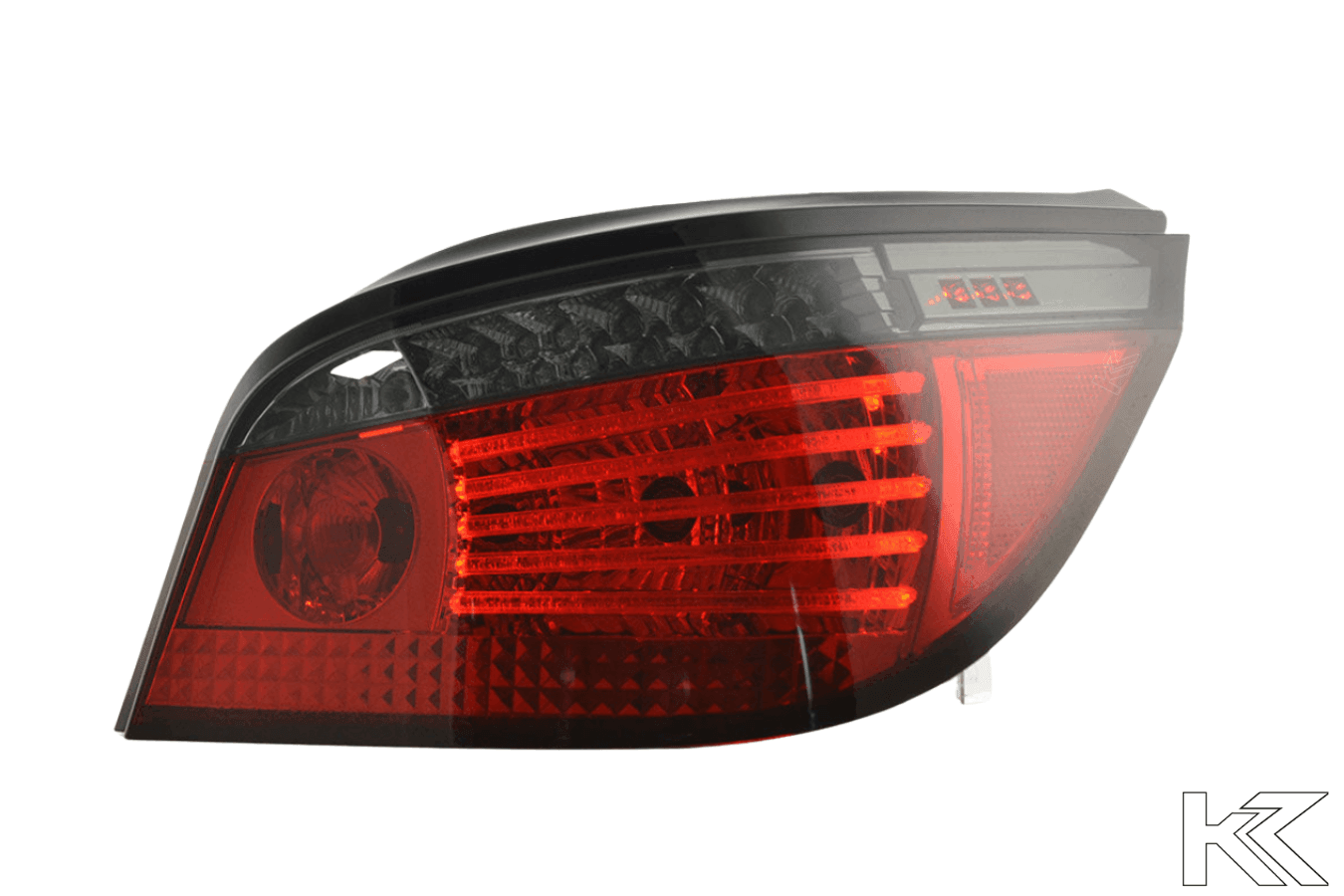 BMW 5-Series E60 Sedan Red/Smoke LED Taillights (2007-2009)