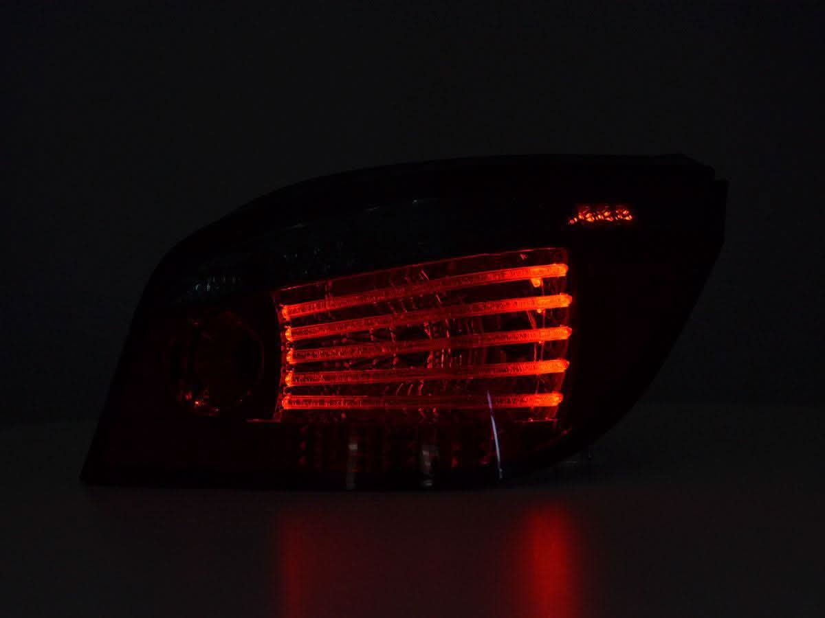 BMW 5-Series E60 Sedan Red/Smoke LED Taillights (2007-2009)