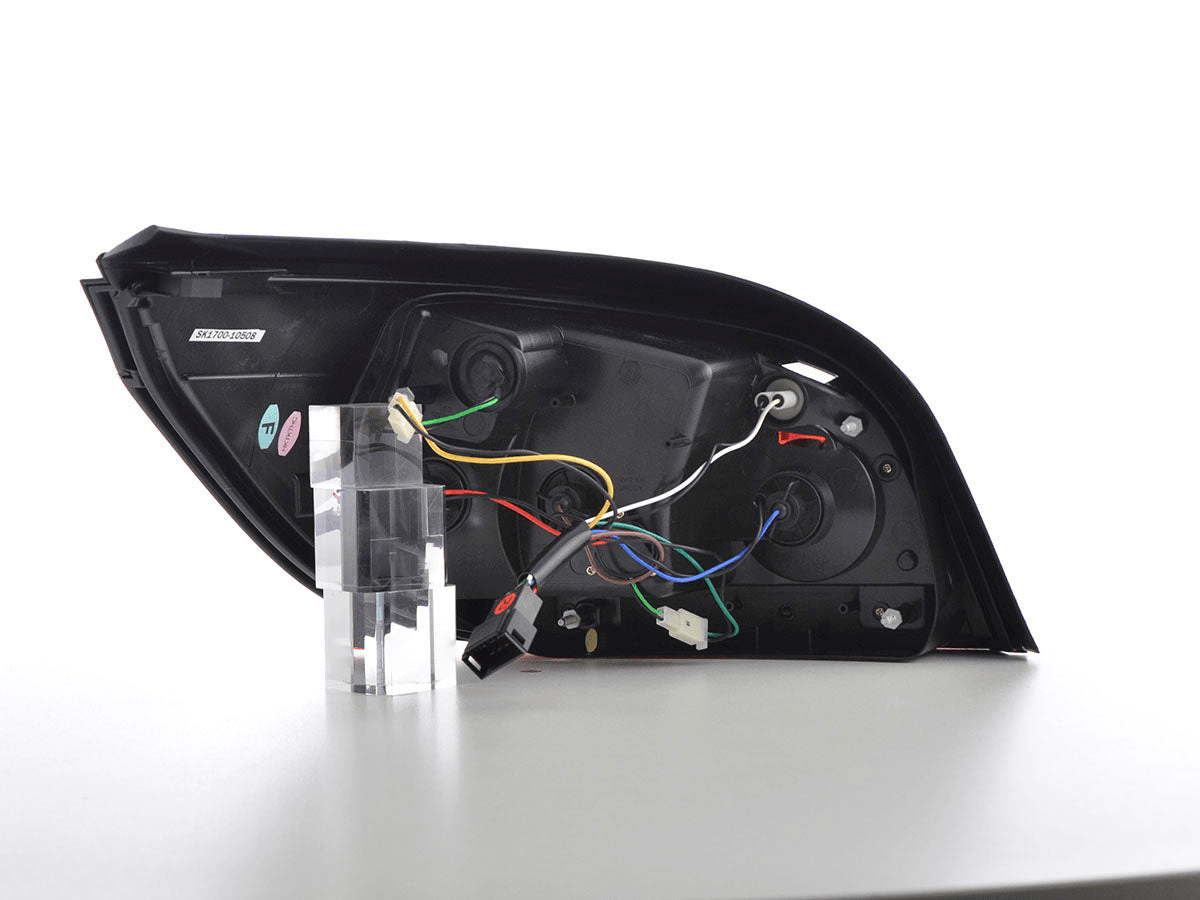 BMW 5-Series E60 Sedan Red/Smoke LED Taillights (2007-2009)