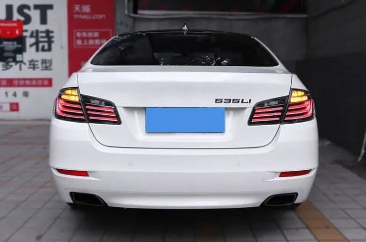 BMW 5-Series F10 Clear Style LED Tail Lights (2010-2017)