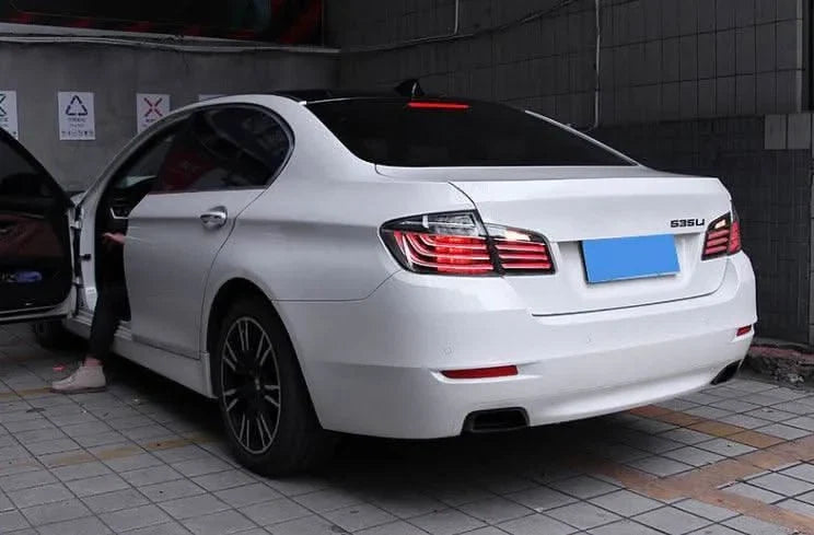 BMW 5-Series F10 Clear Style LED Tail Lights (2010-2017)