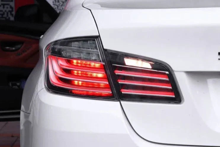 BMW 5-Series F10 Clear Style LED Tail Lights (2010-2017)