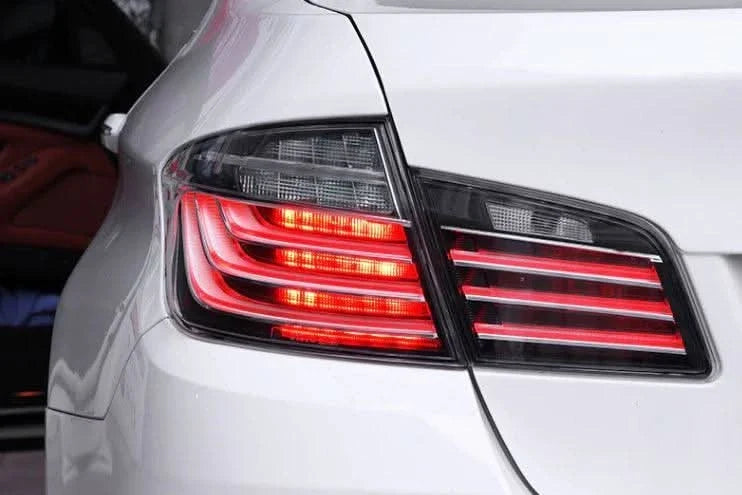 BMW 5-Series F10 Clear Style LED Tail Lights (2010-2017)
