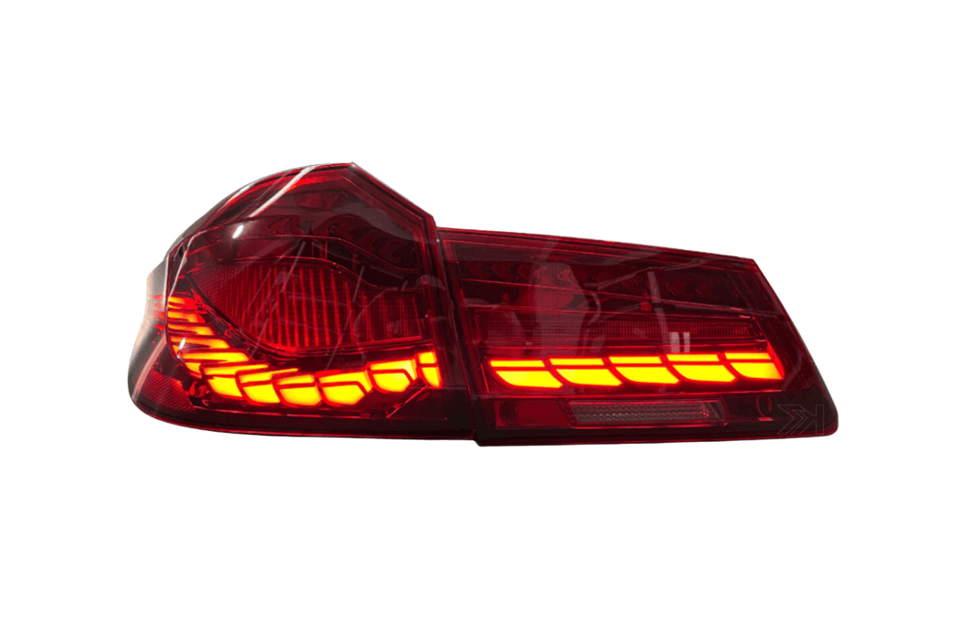 BMW 5-Series G30 G38 M5 Dragon Scale OLED Style Tail Lights (2016-2020)