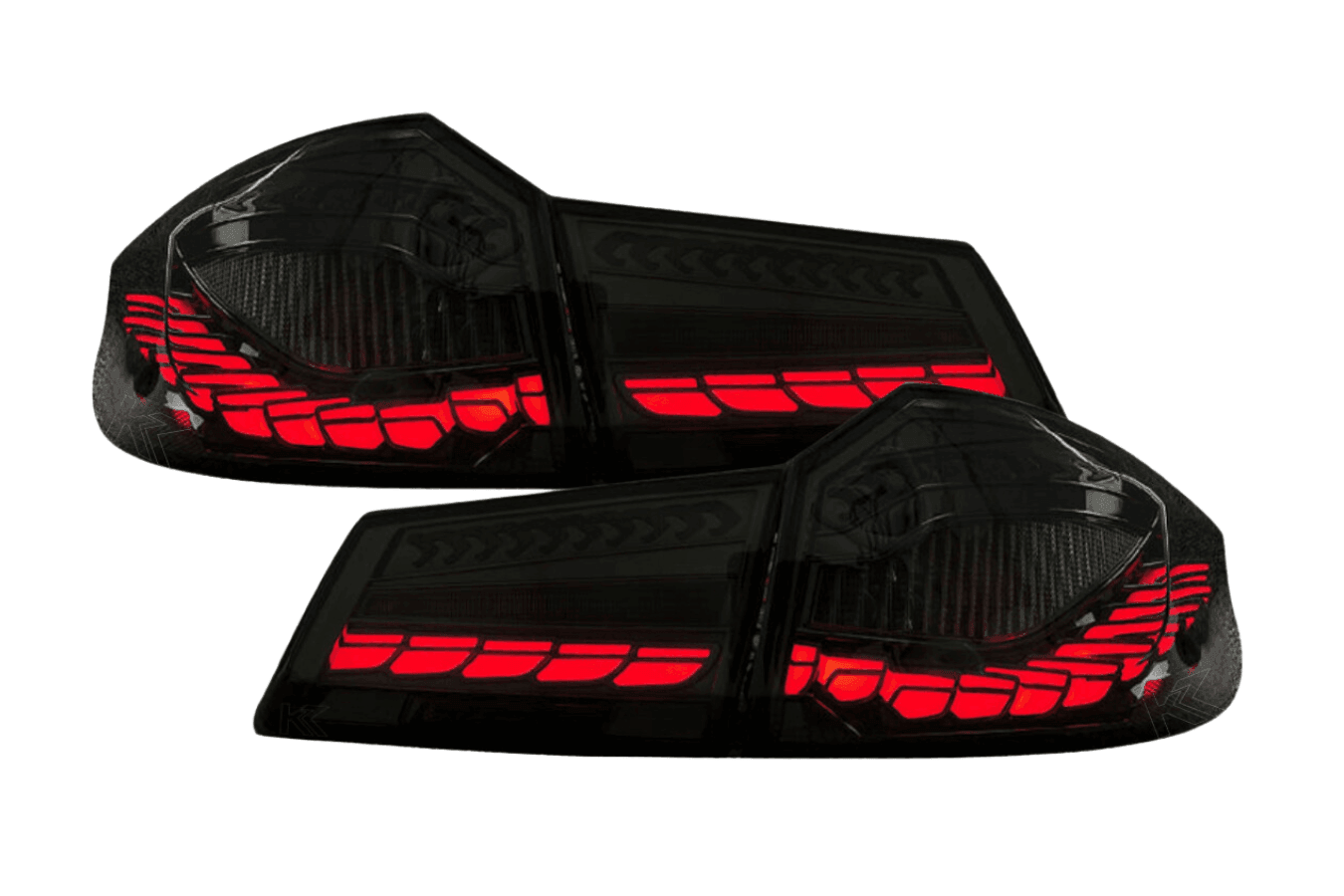 BMW 5-Series G30 G38 M5 Dragon Scale OLED Style Tail Lights (2016-2020)