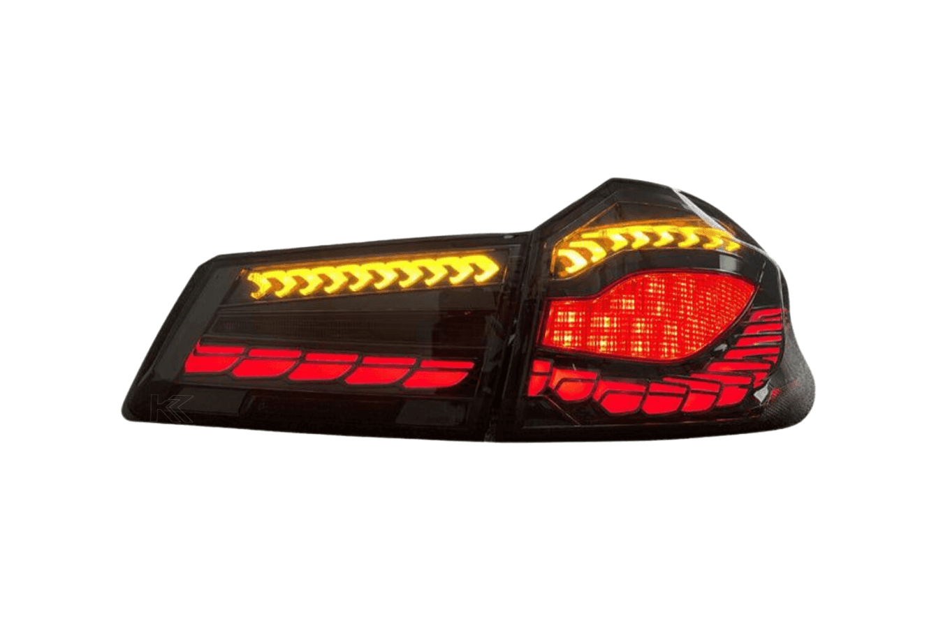 BMW 5-Series G30 G38 M5 Dragon Scale OLED Style Tail Lights (2016-2020)